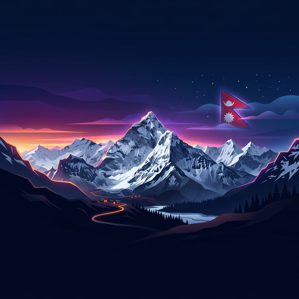 Himalayas Backdrop